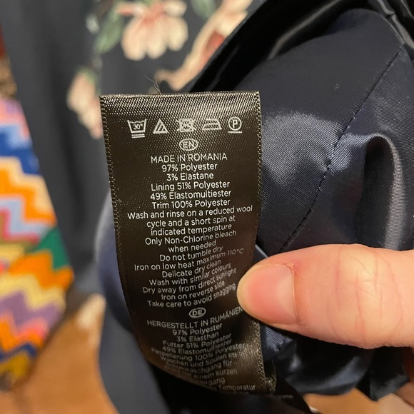 Hobbs London Moira Floral Print Sheath Dress. US size 6. Excellent condition - Picture 8 of 9